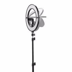 Cellularline Selfie Ring - Light Stand Trasforma ogni ambiente in uno studio personale: SELFIE RING è il treppiede per smartphone con anello LED integrato, dotato di 3 modalità di illuminazione e supporto regolabile per inquadrature perfette. - Vista aggiuntiva 8
