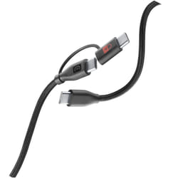 Cellularline CAVO DATA BLOCKER USB-C Cavo USB-C con adattatore data blocker integrato per impedire il trasferimento dati indesiderato durante la ricarica. Ideale per chi utilizza stazioni di ricarica pubbliche.
