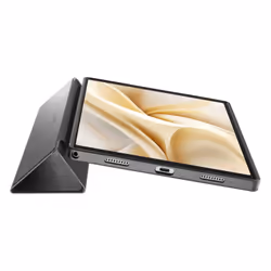 Cellularline COMPACT – Custodia con funzione stand per Samsung Galaxy Tab A11+/ A9+ Custodia in gomma morbida con protezione a 360°, compatibile con Samsung Galaxy Tab A11+/ A9+. Include funzione stand a doppia inclinazione e supporta lo Sleep Mode. - Vista aggiuntiva 3