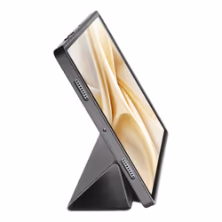 Cellularline COMPACT – Custodia con funzione stand per Samsung Galaxy Tab A11+/ A9+ Custodia in gomma morbida con protezione a 360°, compatibile con Samsung Galaxy Tab A11+/ A9+. Include funzione stand a doppia inclinazione e supporta lo Sleep Mode. - Vista aggiuntiva 4