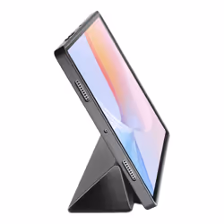Cellularline Compact – Custodia per tablet Samsung Galaxy Tab A11/ A9 Compact è la custodia in gomma morbida che protegge il tablet a 360°, trasformandosi in un pratico stand con due diverse inclinazioni. Compatibile con la funzione Sleep Mode. - Vista aggiuntiva 4