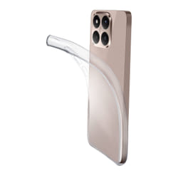 Cellularline Fine - Xiaomi 15T Cover in gomma morbida ultra sottile e trasparente
