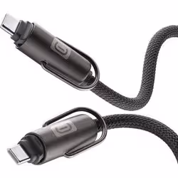 Cellularline USBDATALACEC2CK cavo USB USB C Nero - Vista aggiuntiva 2