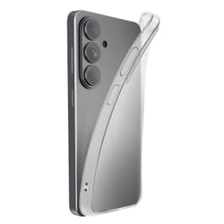 Cellularline Fine - Galaxy S26+ Cover in gomma morbida ultra sottile e trasparente