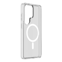 Cellularline Clear Mag - Galaxy S26 Ultra Custodia trasparente ultra resistente con bordo in gomma, compatibile con ecosistema Qi2 e accessori magnetici, trattata contro l’ingiallimento.