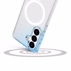 Cellularline Clear Mag - Galaxy S26+ Custodia trasparente ultra resistente con bordo in gomma, compatibile con ecosistema Qi2 e accessori magnetici, trattata contro l’ingiallimento. - Vista aggiuntiva 2