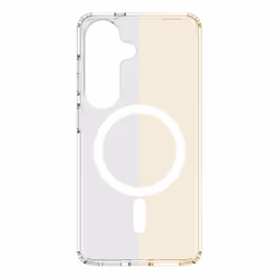 Cellularline Clear Mag - Galaxy S26 Custodia trasparente ultra resistente con bordo in gomma, compatibile con ecosistema Qi2 e accessori magnetici, trattata contro l’ingiallimento. - Vista aggiuntiva 4