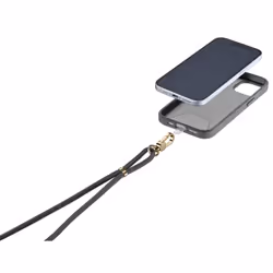 Cellularline WRIST LACE - Laccio da polso - Nero Laccio da polso universale con finiture premium, compatibile con tutti gli smartphone, anche con custodia. Patch adesiva trasparente inclusa per un’applicazione semplice e sicura. - Vista aggiuntiva 3