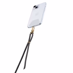 Cellularline WRIST LACE - Laccio da polso - Nero Laccio da polso universale con finiture premium, compatibile con tutti gli smartphone, anche con custodia. Patch adesiva trasparente inclusa per un’applicazione semplice e sicura. - Vista aggiuntiva 4