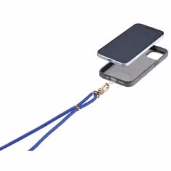 Cellularline WRIST LACE - Laccio da polso - Blu Laccio da polso universale con finiture premium, compatibile con tutti gli smartphone, anche con custodia. Patch adesiva trasparente inclusa per un’applicazione semplice e sicura. - Vista aggiuntiva 3