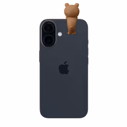 Cellularline CHOCO Phone Buddy Mini figura adesiva in PVC a forma di orso. Ideale per personalizzare smartphone, tablet, laptop e cover con un tocco simpatico e originale. - Vista aggiuntiva 6