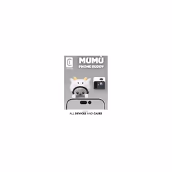 Cellularline MUMU' Phone Buddy Mini figura adesiva in PVC a forma di mucca. Ideale per personalizzare smartphone, tablet, laptop e cover con un tocco simpatico e originale. - Vista aggiuntiva 2
