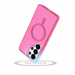 Cellularline FROSTY MAG - Galaxy S26 Ultra Cover semi-trasparente con finitura opaca e bordi colorati, compatibile con l’ecosistema Qi2 e accessori magnetici per smartphone Samsung. - Vista aggiuntiva 2