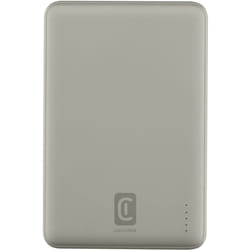 Cellularline PBNEWMAG5000S batteria portatile 5000 mAh Carica wireless Grigio
