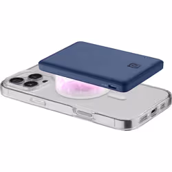 Cellularline PBNEWMAG5000B batteria portatile 5000 mAh Carica wireless Blu - Vista aggiuntiva 3