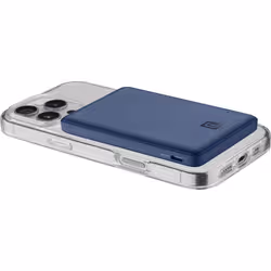 Cellularline PBNEWMAG5000B batteria portatile 5000 mAh Carica wireless Blu - Vista aggiuntiva 4
