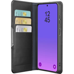 Cellularline Book Agenda 2 - Galaxy A57 Custodia a libro effetto pelle con chiusura magnetica, funzione stand e protezione RFID/NFC per carte contactless.