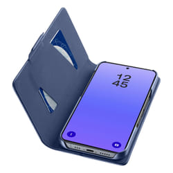 Cellularline BOOK 3 – Galaxy A37 Custodia a libro con chiusura magnetica, tasca portacarte ed estrazione facilitata. Protegge il telefono senza ostacolare l’accesso a tasti e connettori.