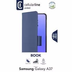 Cellularline BOOK 3 – Galaxy A37 Custodia a libro con chiusura magnetica, tasca portacarte ed estrazione facilitata. Protegge il telefono senza ostacolare l’accesso a tasti e connettori. - Vista aggiuntiva 2