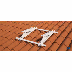 Vecamco VT81, Staffa di supporto del condizionatore d'aria, Bianco, 140 kg, Acciaio galvanizzato, 1 pz, 1000 mm