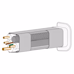 Vecamco 9801-111-08 accessorio per aria condizionata Canale decorativo del condizionatore d'aria
