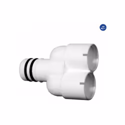 Per impianti multi-split, conducono lo scarico di due macchine ad un'unicatubazione. utilizzabili solo con il tubo flessibile ...