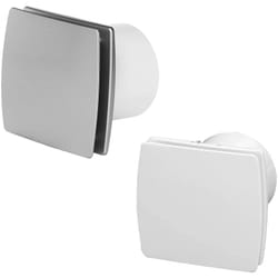Aspiratore Elettrico Ø100 Design In Abs - Colore: Silver