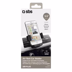 SBS Supporto universale da auto per smartphone fino a 5,5" - Vista aggiuntiva 5