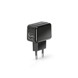SBS TETRAV2USB1A Caricabatterie per dispositivi mobili Universale Nero AC, USB Interno