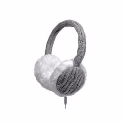 SBS TTHEADPHONEWOOLG, Cablato, 20 - 2000 Hz, Musica e Chiamate, 103 g, Auricolare, Grigio, Bianco