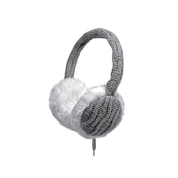 SBS TTHEADPHONEWOOLG cuffia e auricolare Cablato A Padiglione Musica e Chiamate Grigio, Bianco