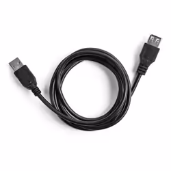 Ekon ECITUSB18MFK, 1,8 m, USB A, USB A, USB 2.0, Nero