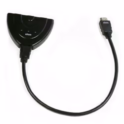 Ekon HDMI 1.4, HDMI, 3x HDMI, 3840 x 2160 Pixel, Nero, 4K Ultra HD, 36 bit
