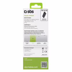 SBS Caricabatterie caricatore 10 Watt - Ricarica rapida con due porte USB - Vista aggiuntiva 4