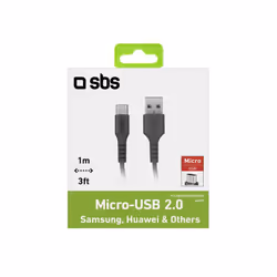 SBS Cavo dati e ricarica USB 2.0 e Micro USB - Vista aggiuntiva 4