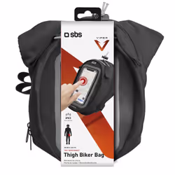 SBS TEMOTOBAGTOUCHK astuccio impermeabile Nero