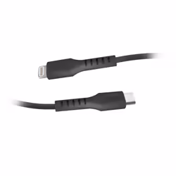 SBS TECABLELIGTC1K cavo Lightning 1 m Nero