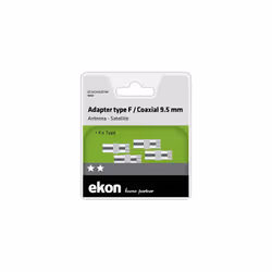 SBS ECSAT4ADATMF connettore coassiale Tipo F 4 pz