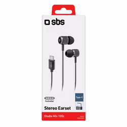 SBS Studio Mix 100c - Auricolari con filo stereo e connettore USB-C - Vista aggiuntiva 5