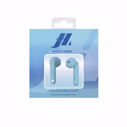SBS TWS Beat Auricolare Wireless In-ear Musica e Chiamate Bluetooth Blu