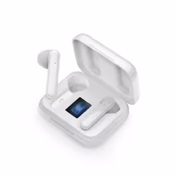 SBS Twin Hop - Auricolari True Wireless Stereo con custodia e display LCD