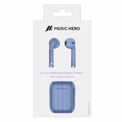 SBS Style Auricolare Wireless In-ear Musica e Chiamate Micro-USB Bluetooth Blu