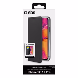 SBS Custodia Book Wallet Lite per iPhone 12/12 Pro