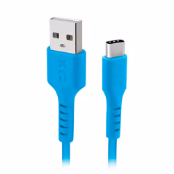 SBS TECABLEMICROC15A, 1,5 m, USB A, USB C, USB 2.0, Blu
