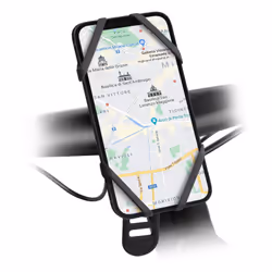 SBS Porta cellulare in silicone per bici e monopattino, Telefono cellulare/smartphone, Bicicletta, Scooter