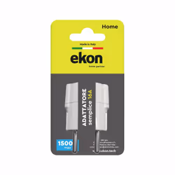 Ekon Adattatore spina italiana bipasso 16A a Schuko - Vista aggiuntiva 2