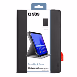 SBS TABKUNI8K custodia per tablet 20,3 cm (8") Custodia a libro Nero - Vista aggiuntiva 2