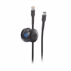 SBS Cavo dati e ricarica con supporto magnetico - Connettori Lightning Made for iPhone (MFi) a USB-C, 2 m, Lightning, USB C, ...