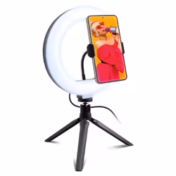 SBS TESELFIERINGCLIP, LED, Nero, Bianco, USB, 5 V, 20 cm, 200 mm