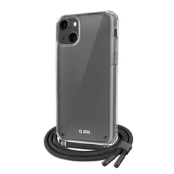 SBS TESCROPEIP13K custodia per cellulare 15,5 cm (6.1") Cover Nero, Trasparente
